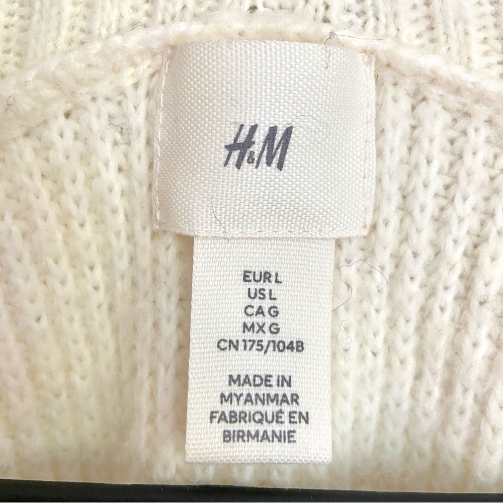H&M // Rib-knit half-zip sweater - Picture 5 of 5